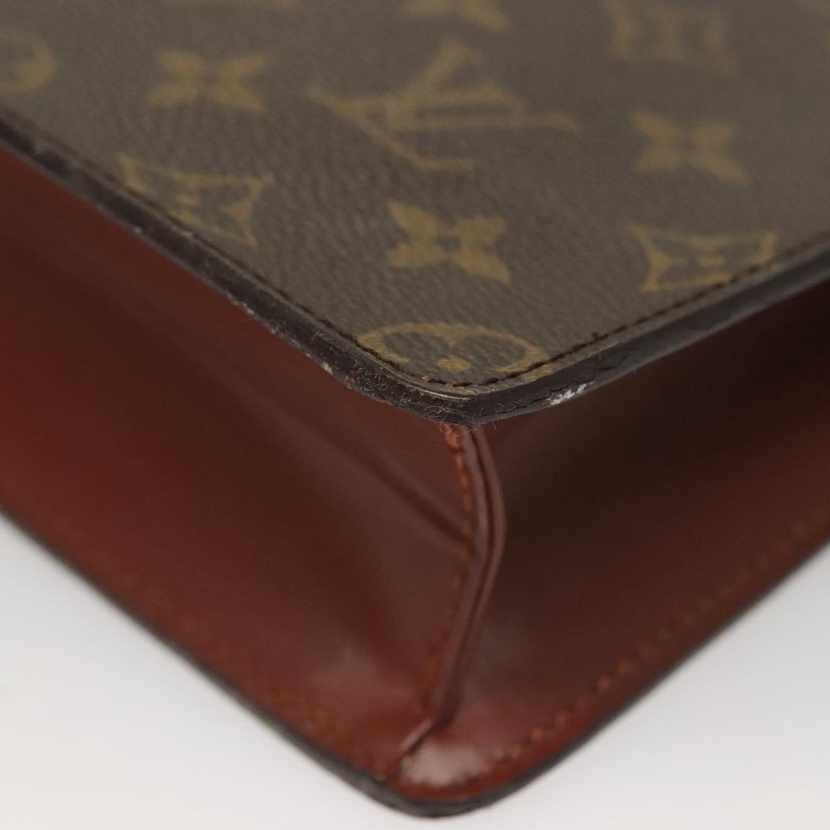 LOUIS VUITTON Monogram Pochette Homme Clutch Bag M51795 LV Auth ep10072