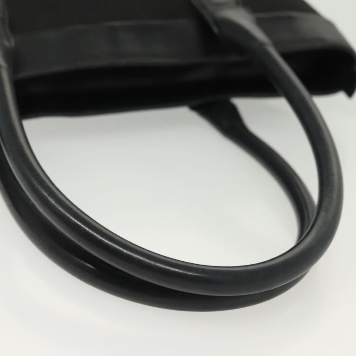 GUCCI GG Canvas Hand Bag Black Gold 33890 Auth ep10099