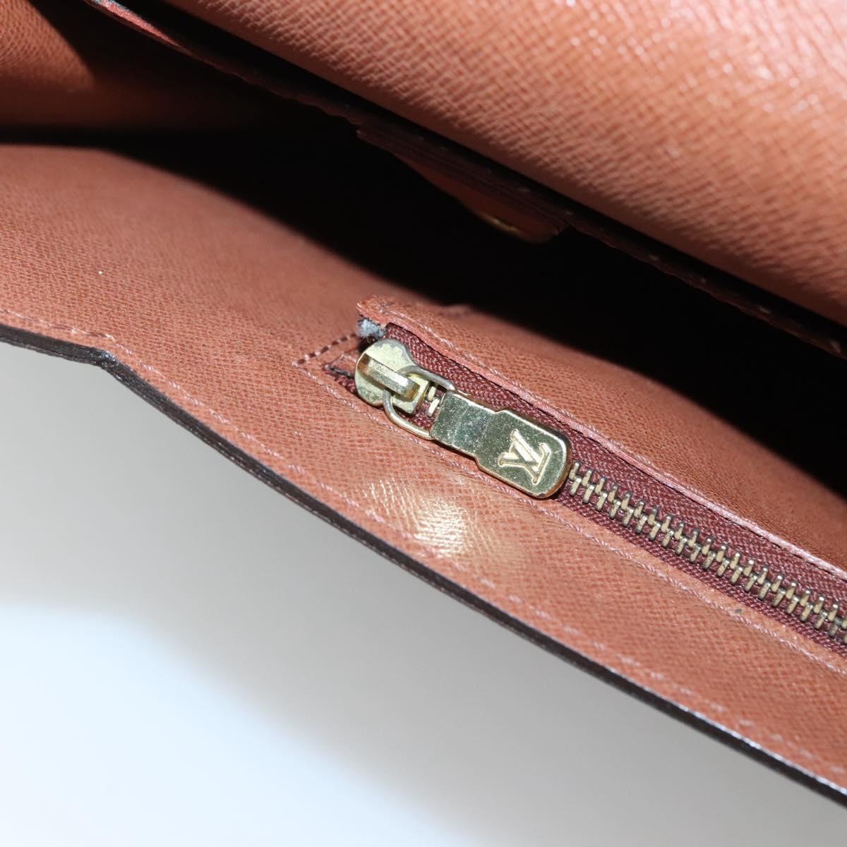 LOUIS VUITTON Monogram Porte Documents Bandouliere Bag M53338 Auth ep10146