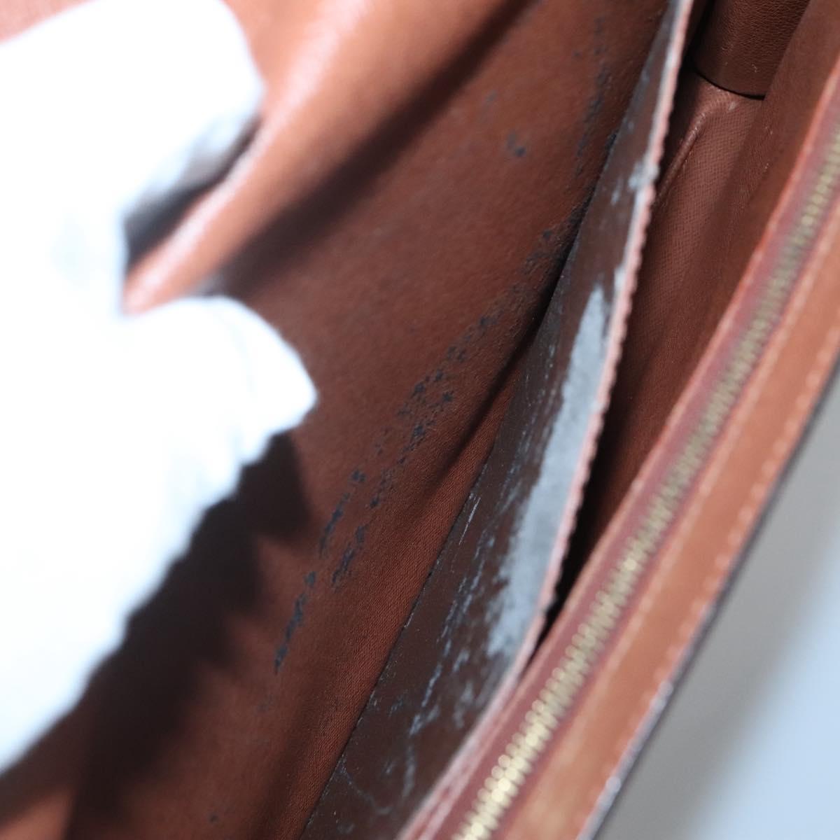 LOUIS VUITTON Monogram Porte Documents Bandouliere Bag M53338 Auth ep10146