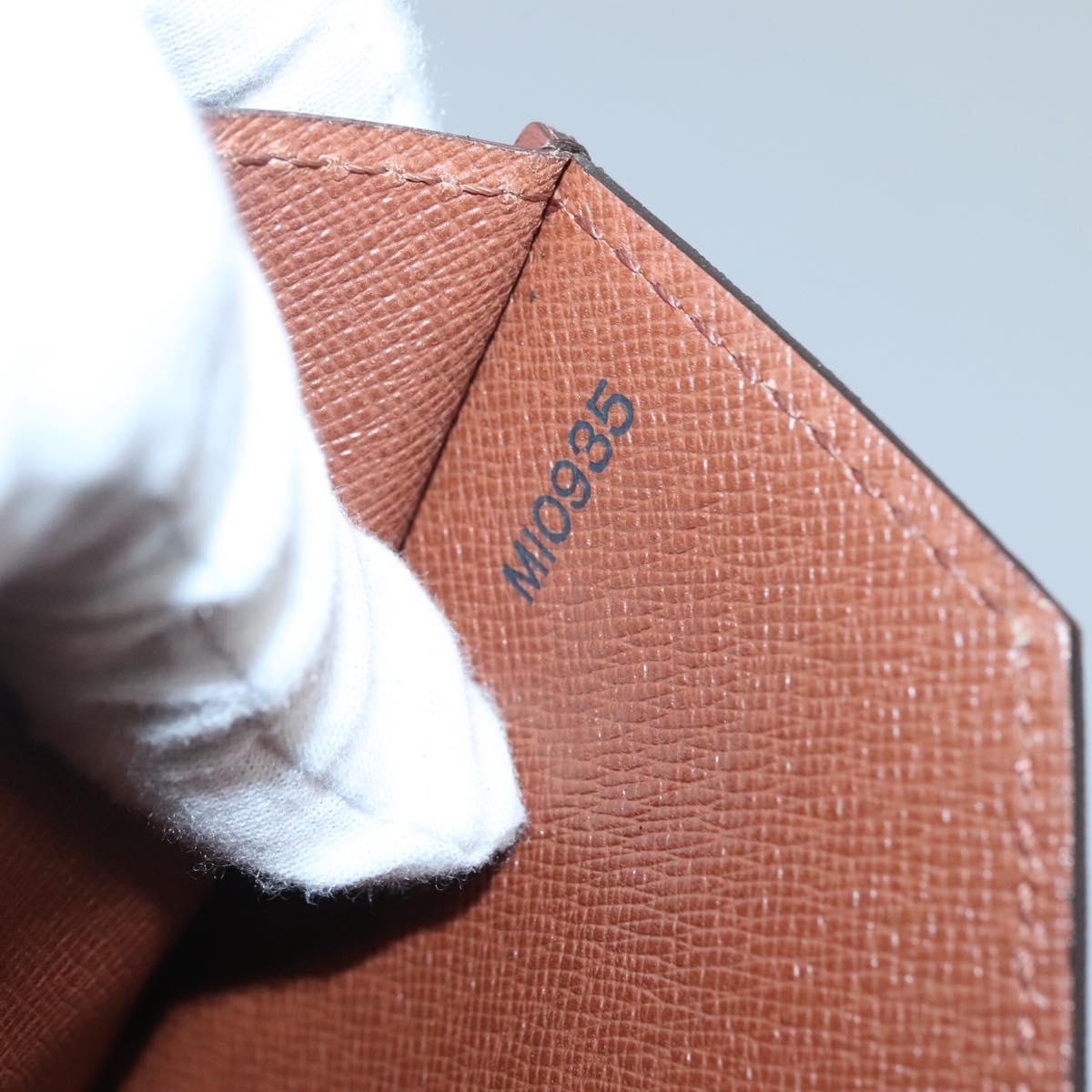 LOUIS VUITTON Monogram Porte Documents Bandouliere Bag M53338 Auth ep10146