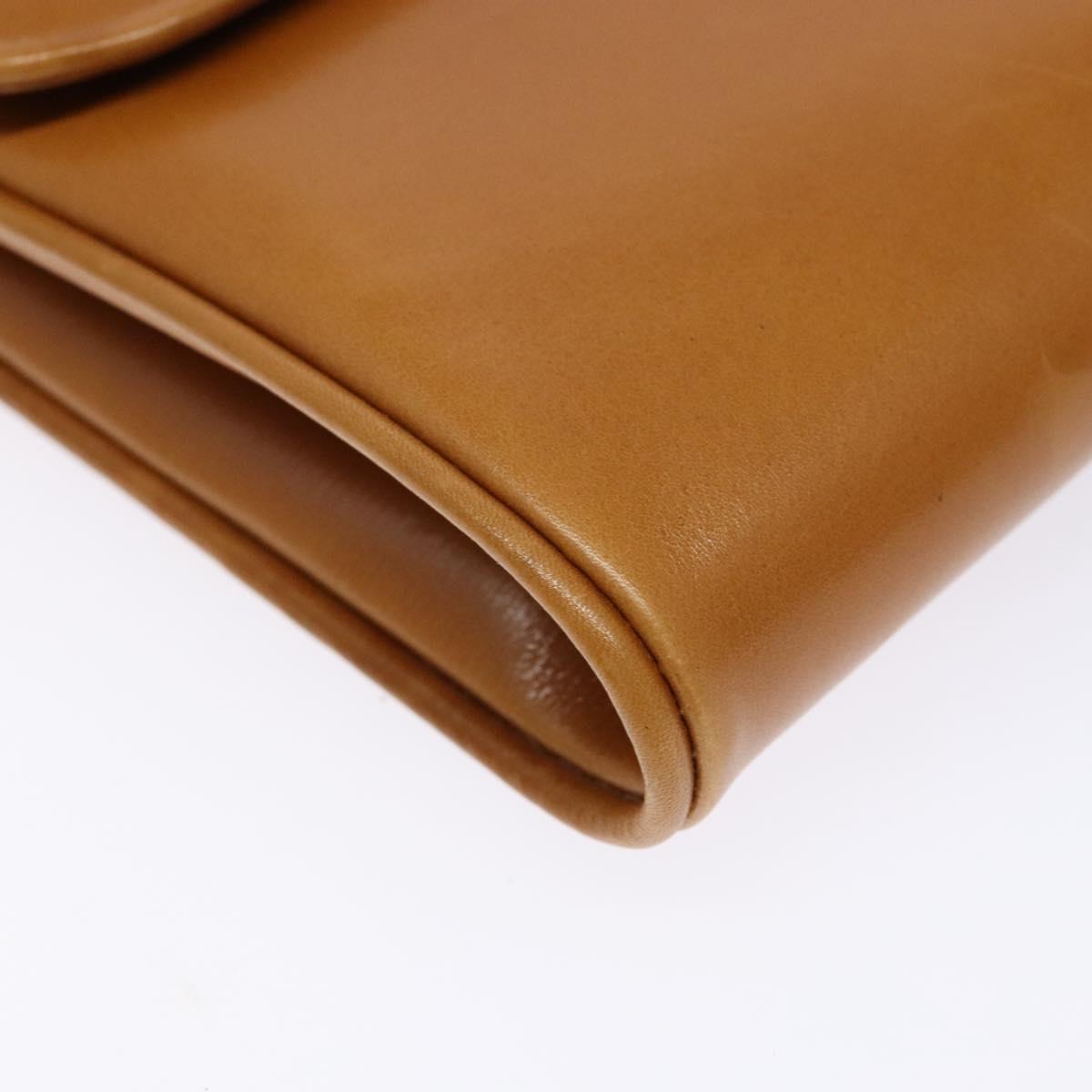 GUCCI Shoulder Bag Leather Brown Gold 004 056 0002 Auth ep10168