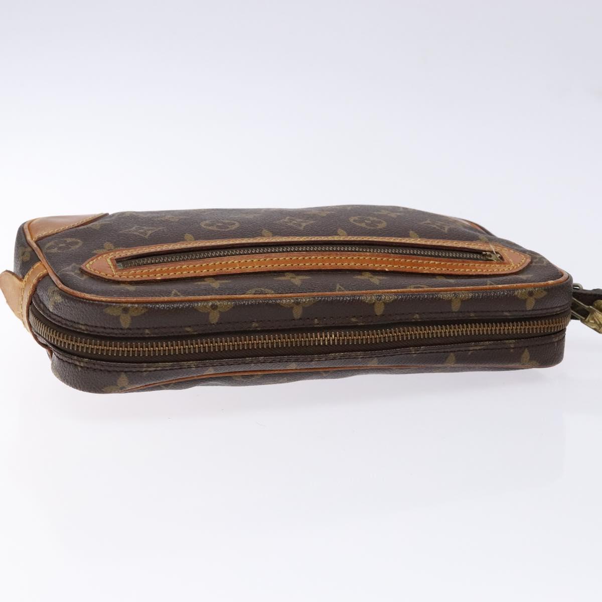 LOUIS VUITTON Monogram Marly Dragonne GM Clutch Bag M51825 LV Auth ep10220