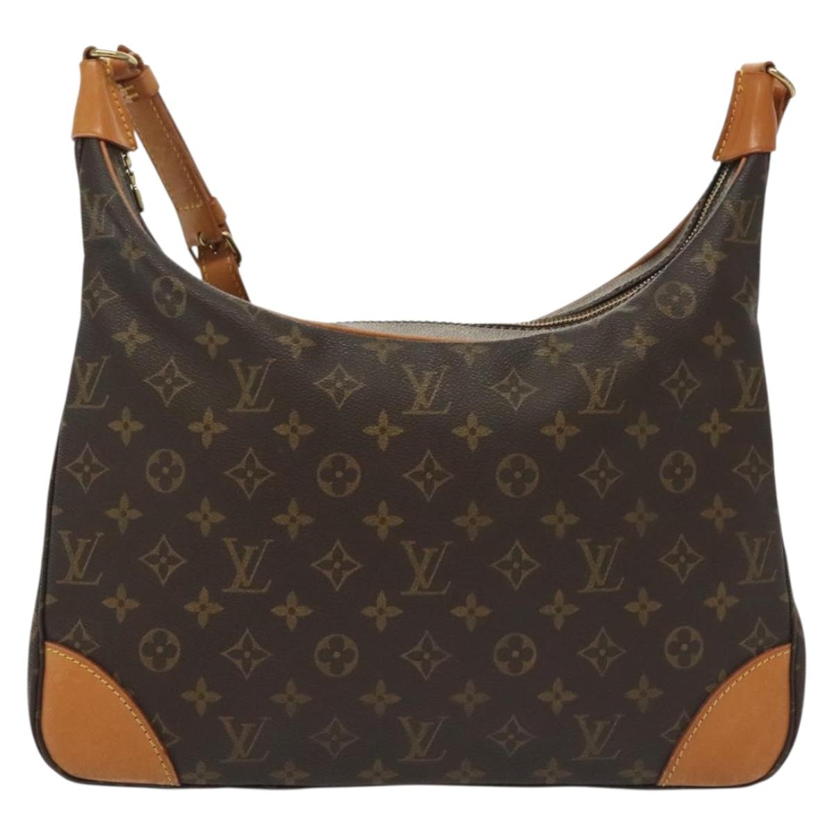 LOUIS VUITTON Monogram Boulogne 35 Shoulder Bag M51260 LV Auth ep10225