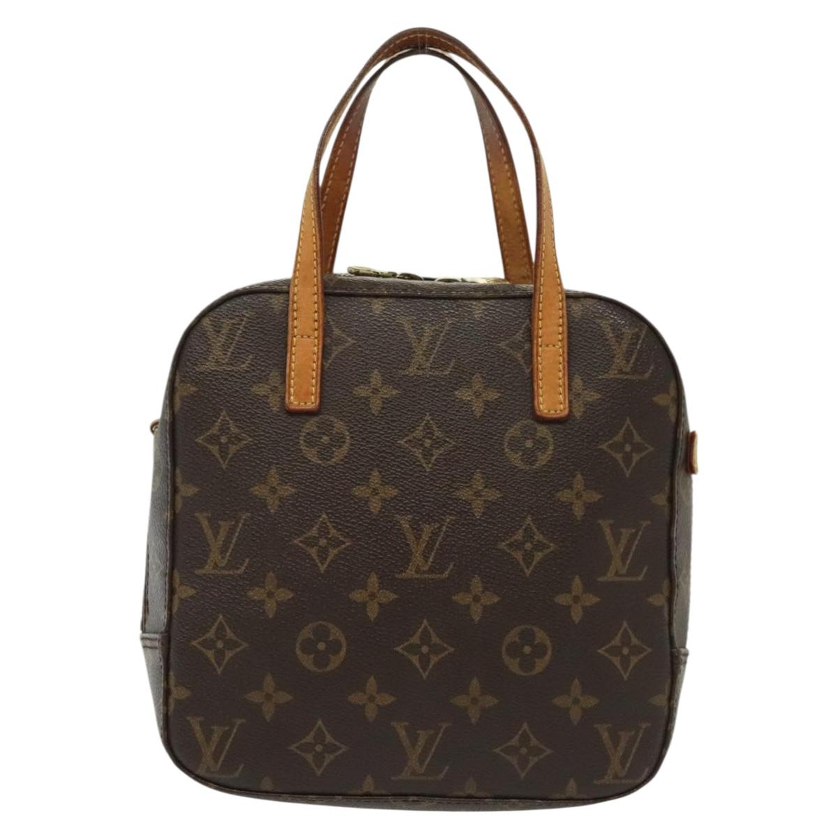 LOUIS VUITTON Monogram Spontini Hand Bag M47500 LV Auth ep10226