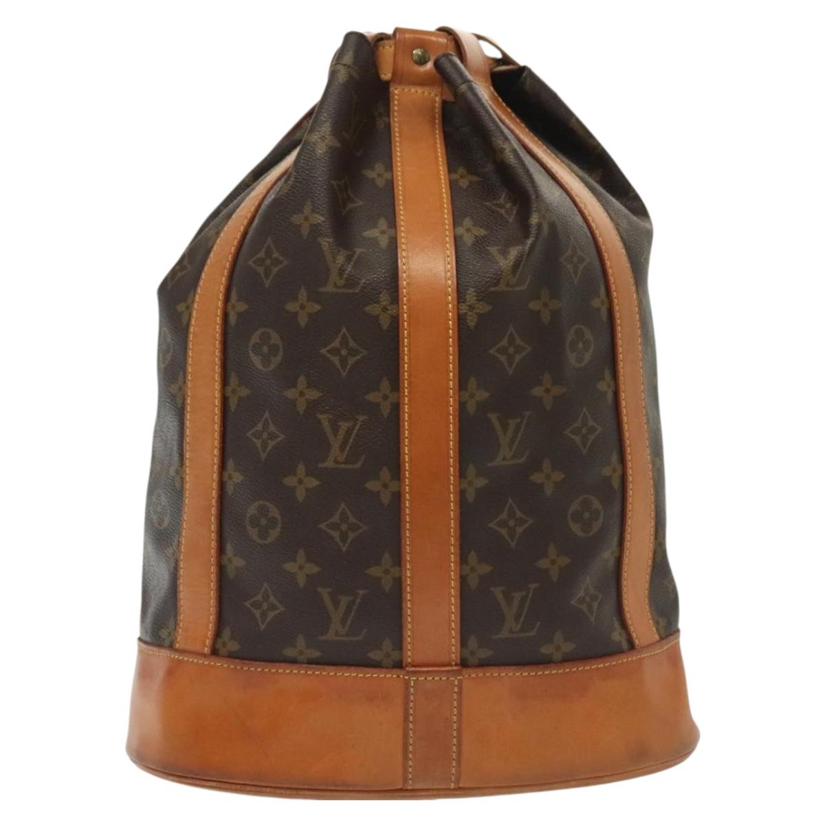 LOUIS VUITTON Monogram Randonnee PM Shoulder Bag M42243 LV Auth ep10229