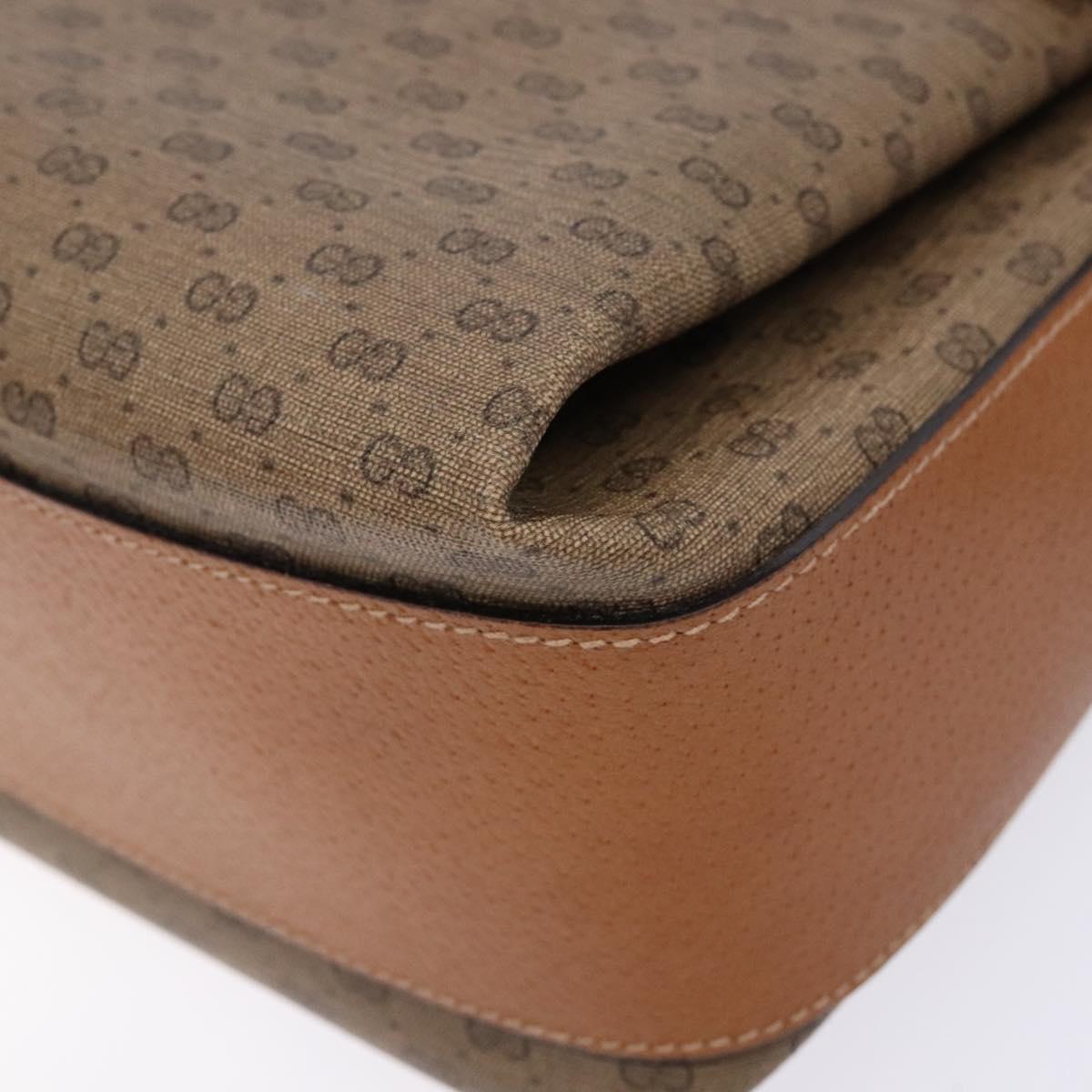GUCCI Micro GG Supreme Shoulder Bag PVC Beige 001 115 6165 8031 Auth ep10240