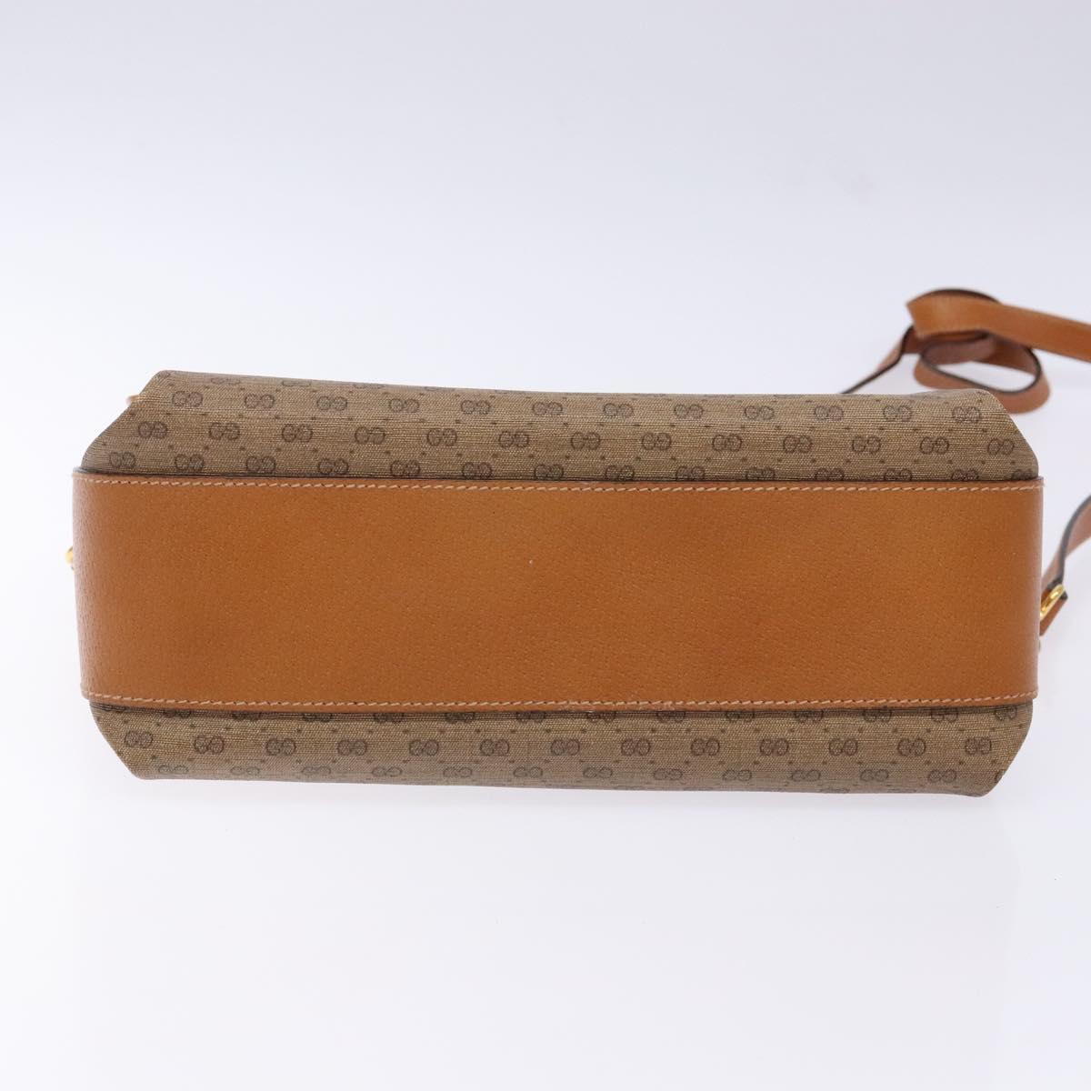 GUCCI Micro GG Supreme Shoulder Bag PVC Beige 001 115 6165 8031 Auth ep10240