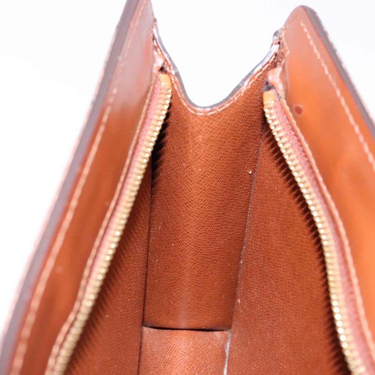 LOUIS VUITTON Monogram Pochette Homme Clutch Bag M51795 LV Auth ep10246