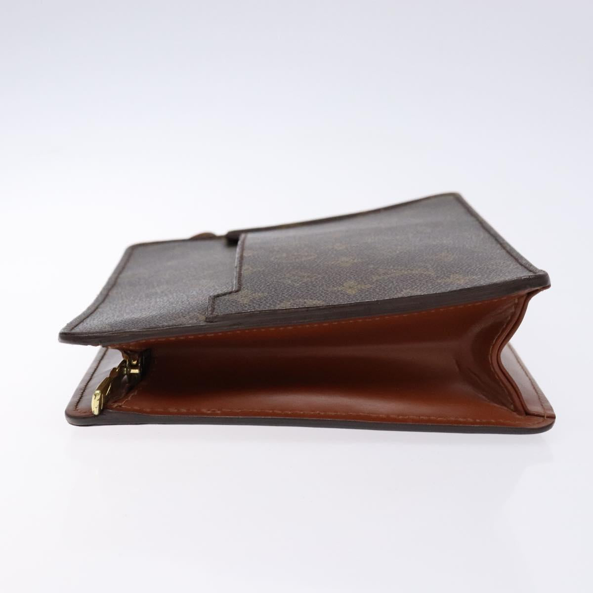 LOUIS VUITTON Monogram Pochette Homme Clutch Bag M51795 LV Auth ep10246