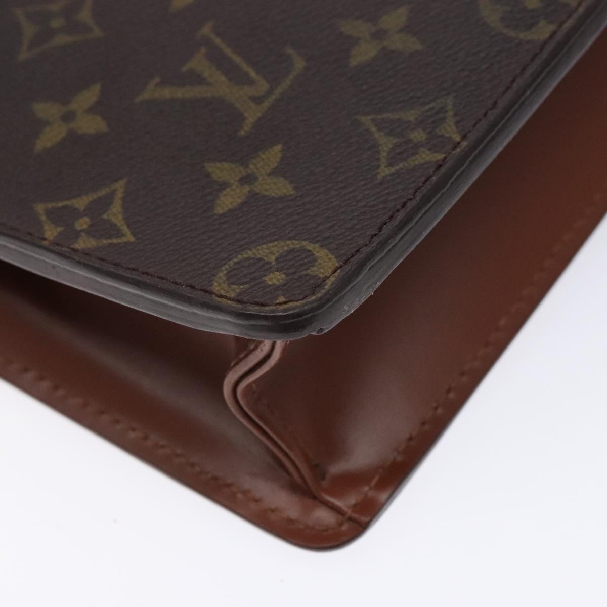 LOUIS VUITTON Monogram Pochette Homme Clutch Bag M51795 LV Auth ep10246