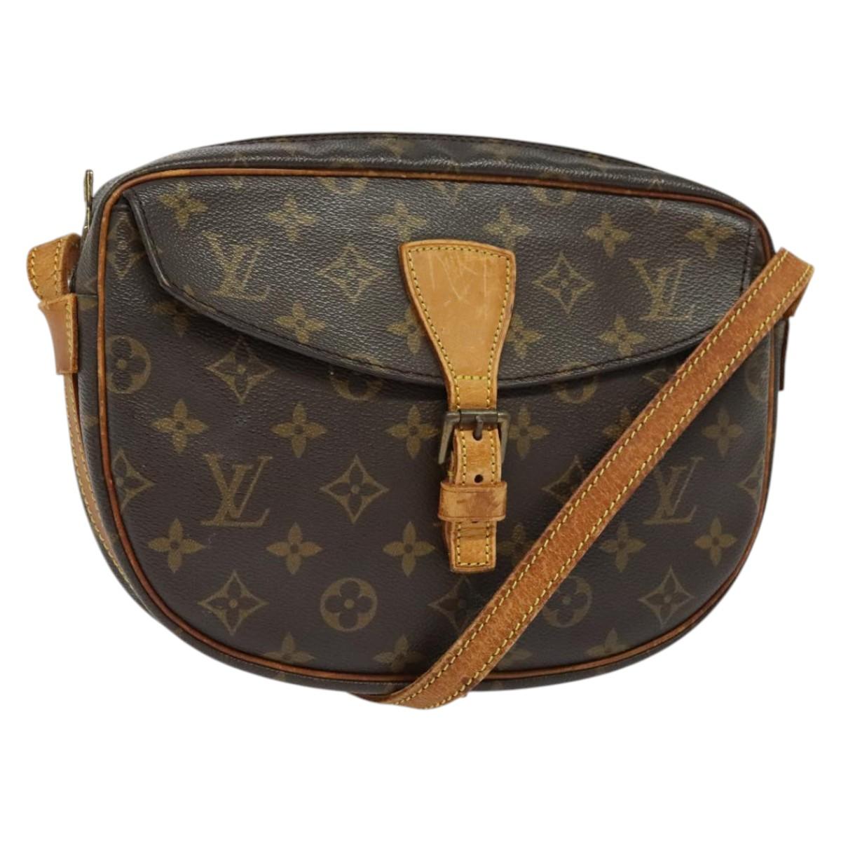 LOUIS VUITTON Monogram Jeune Fille MM Shoulder Bag M51226 LV Auth ep10277