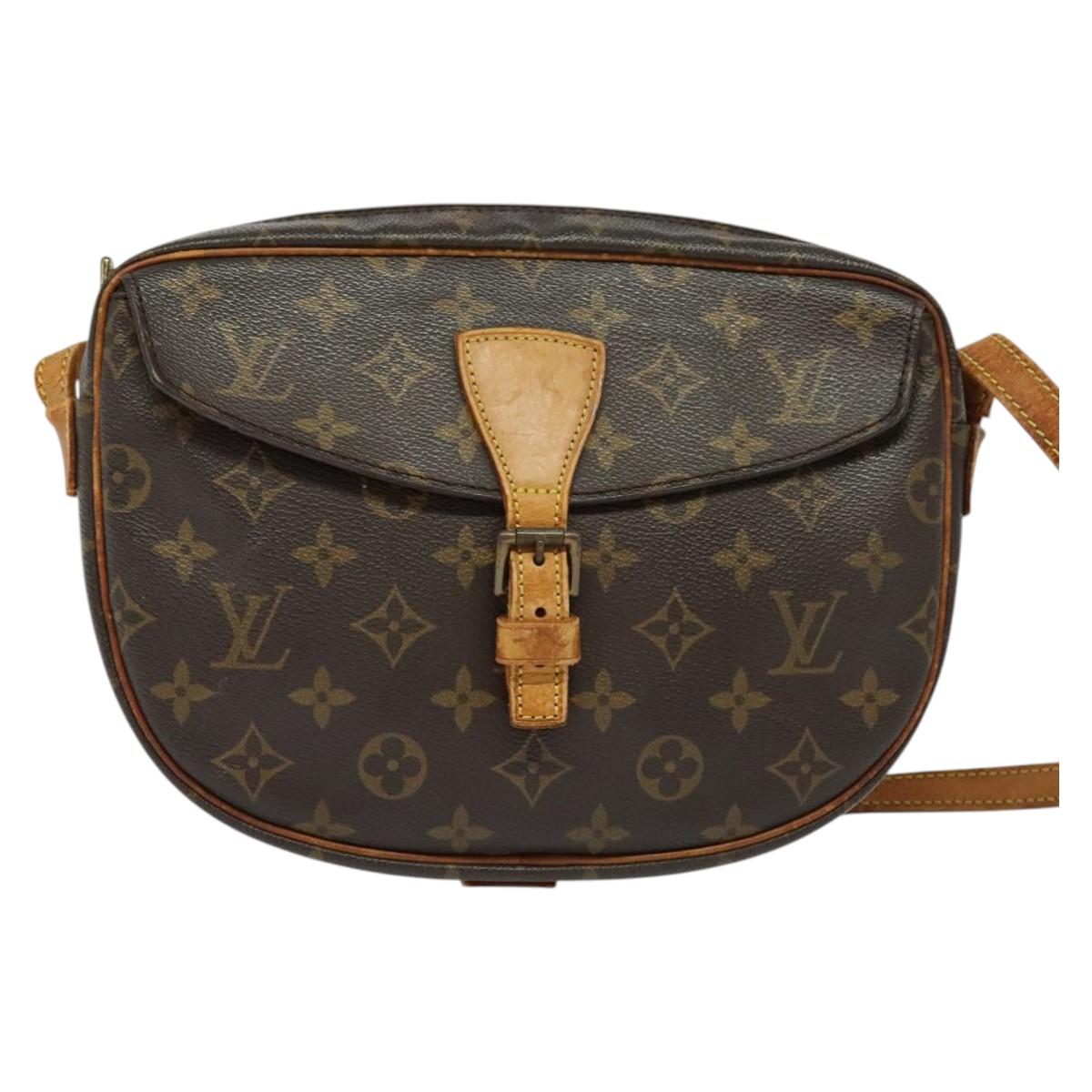 LOUIS VUITTON Monogram Jeune Fille MM Shoulder Bag M51226 LV Auth ep10277