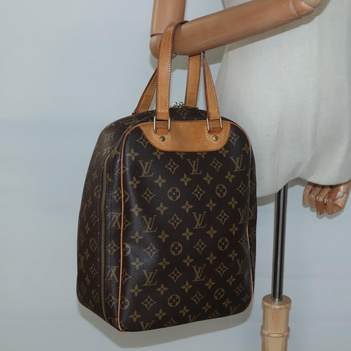 LOUIS VUITTON Monogram Excursion Hand Bag M41450 LV Auth ep10336