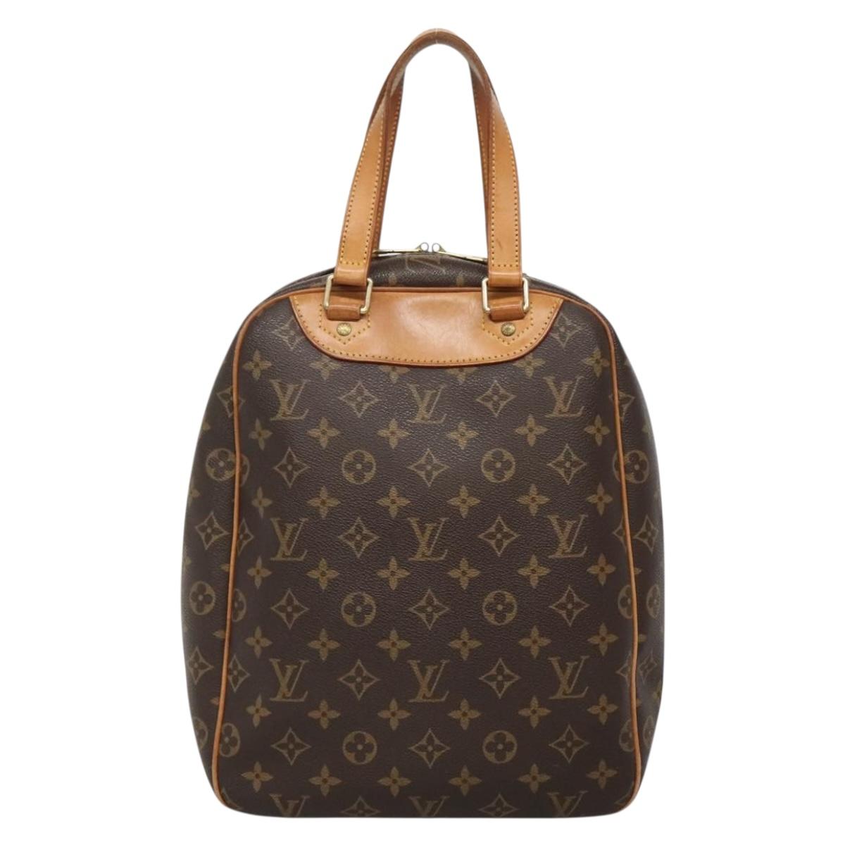 LOUIS VUITTON Monogram Excursion Hand Bag M41450 LV Auth ep10336