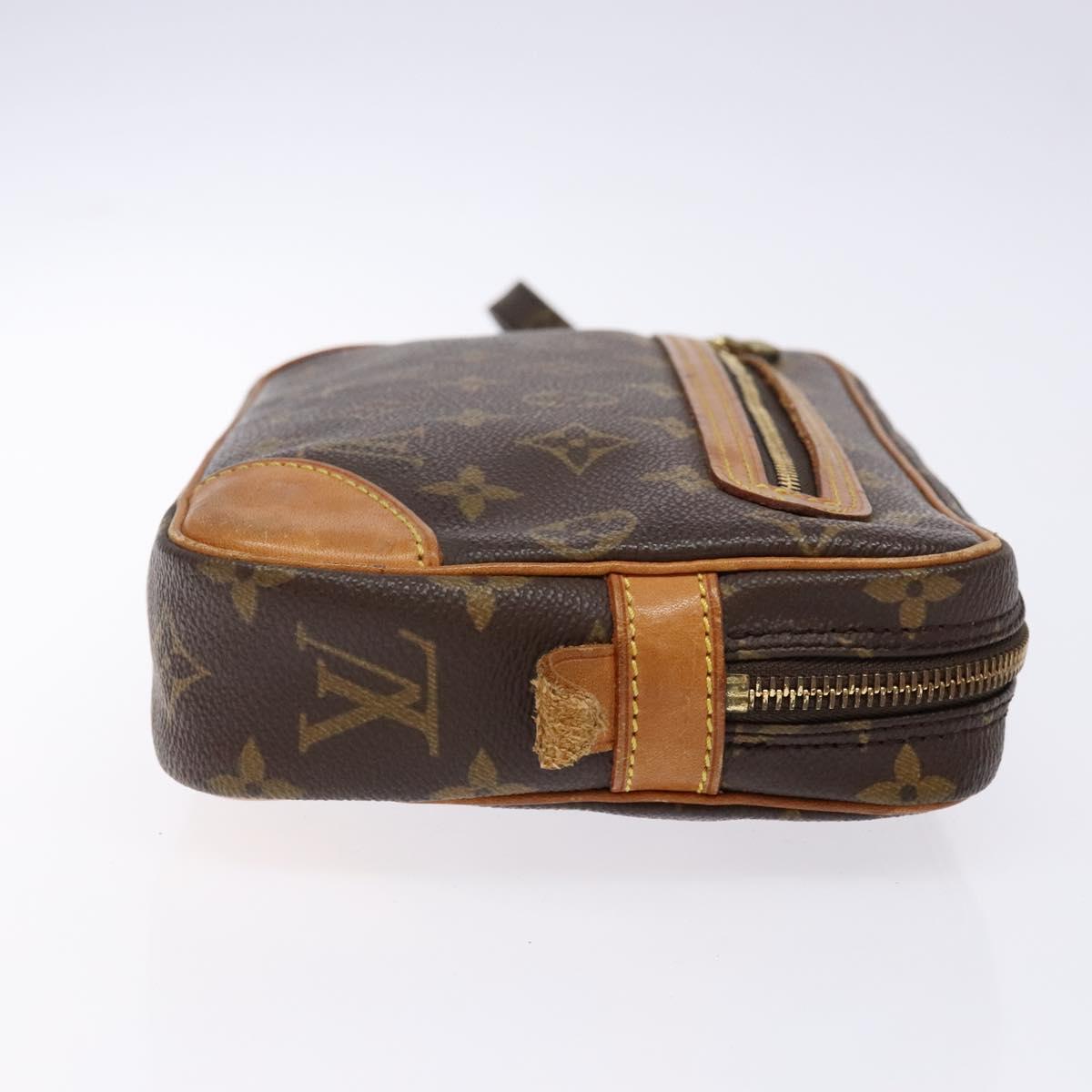 LOUIS VUITTON Monogram Marly Dragonne GM Clutch Bag M51825 LV Auth ep10354