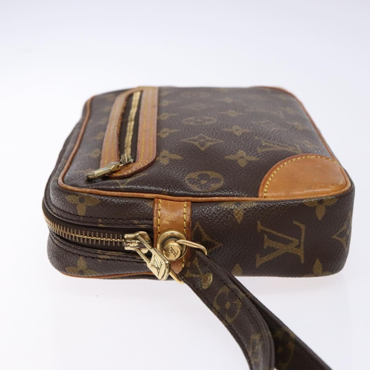 LOUIS VUITTON Monogram Marly Dragonne GM Clutch Bag M51825 LV Auth ep10354