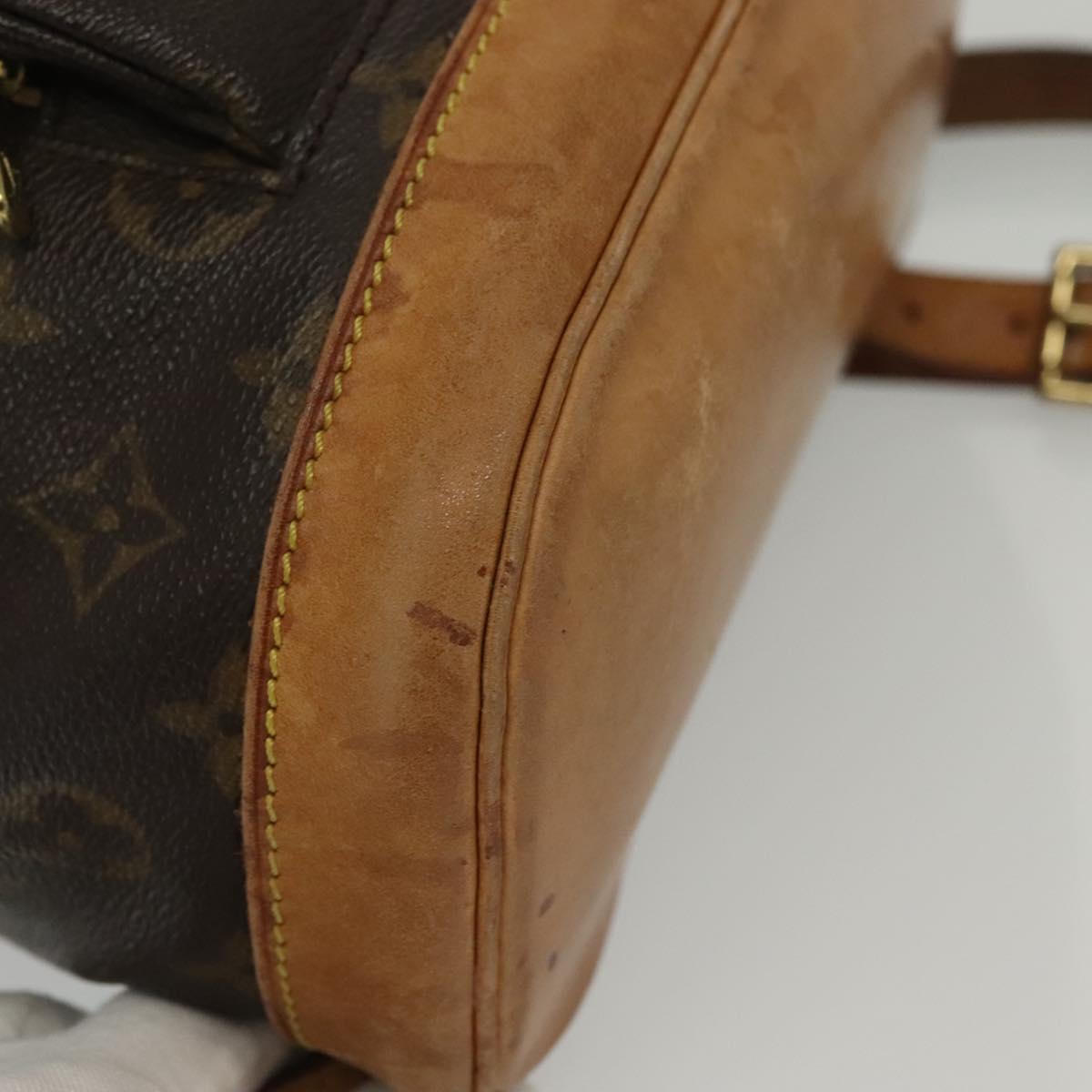 LOUIS VUITTON Monogram Montsouris MM Backpack M51136 LV Auth ep10374