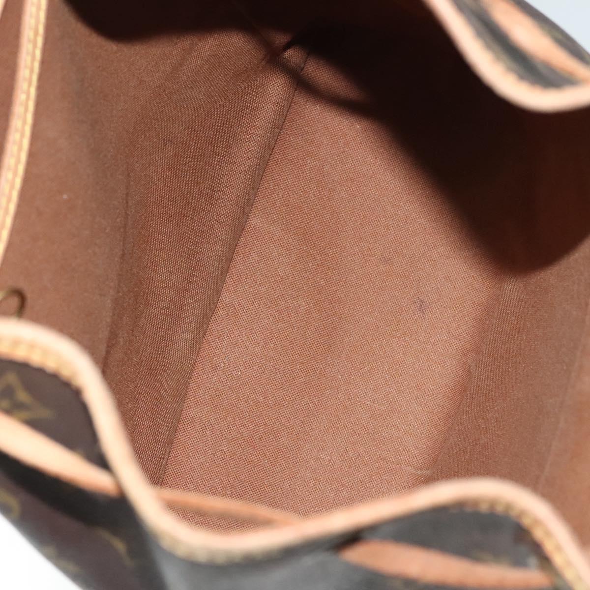 LOUIS VUITTON Monogram Montsouris MM Backpack M51136 LV Auth ep10374