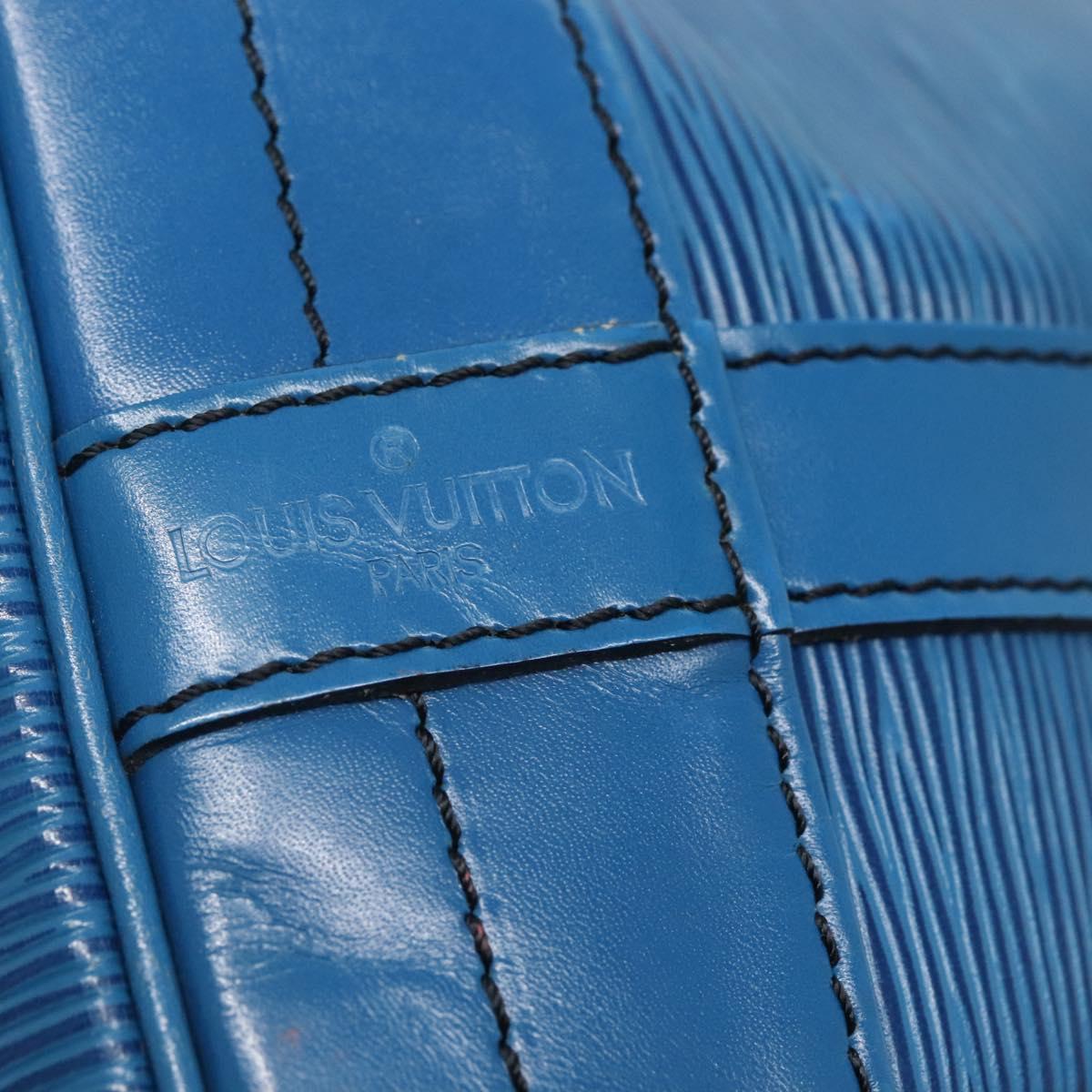 LOUIS VUITTON Epi Noe Shoulder Bag Toledo Blue M44005 LV Auth ep10377