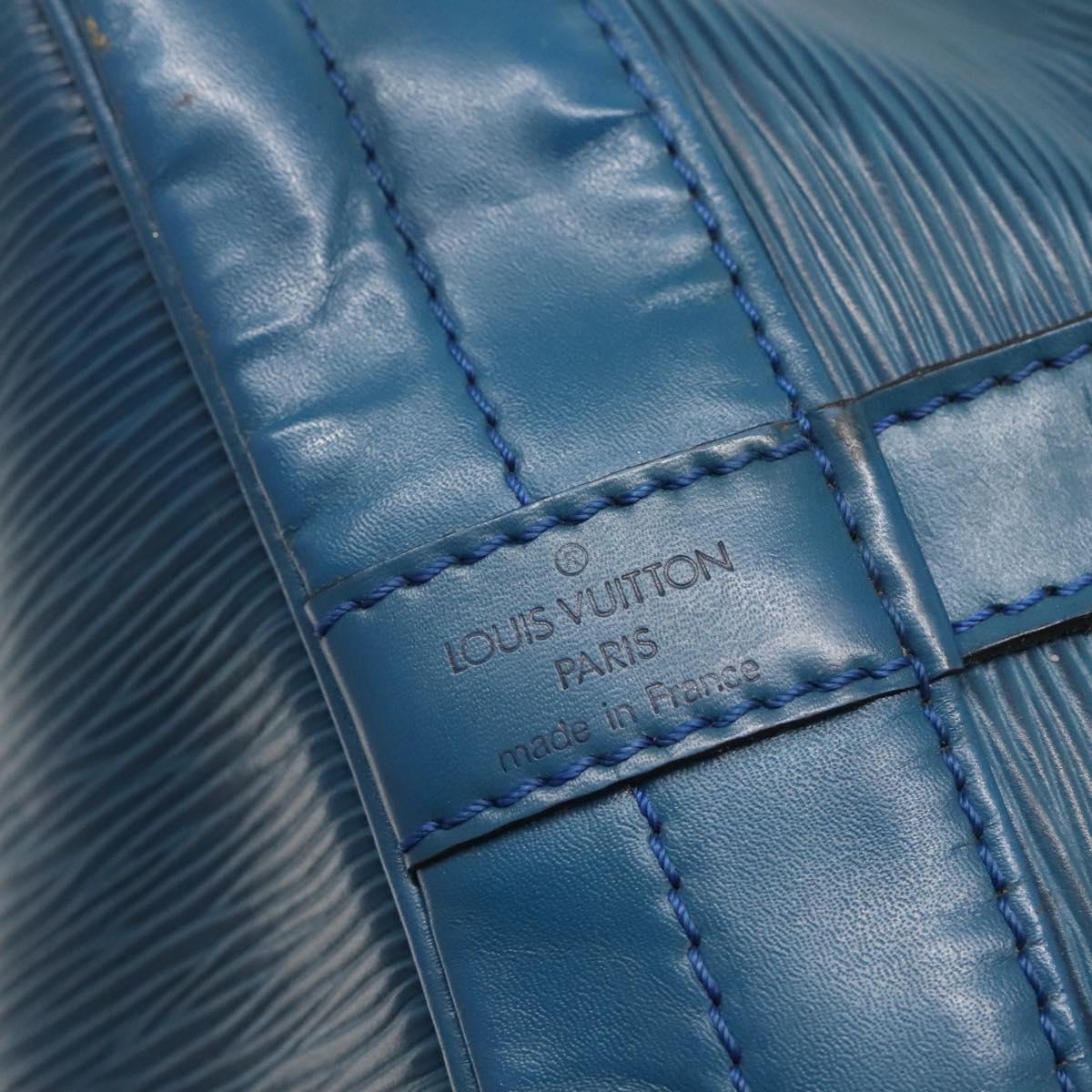 LOUIS VUITTON Epi Noe Shoulder Bag Toledo Blue M44005 LV Auth ep10419