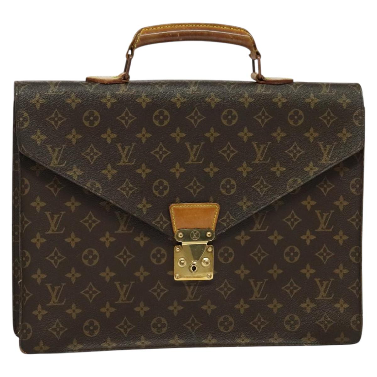 LOUIS VUITTON Monogram Serviette Conseiller Briefcase M53331 LV Auth ep10424