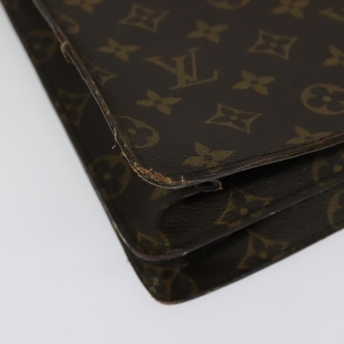 LOUIS VUITTON Monogram Serviette Conseiller Briefcase M53331 LV Auth ep10424