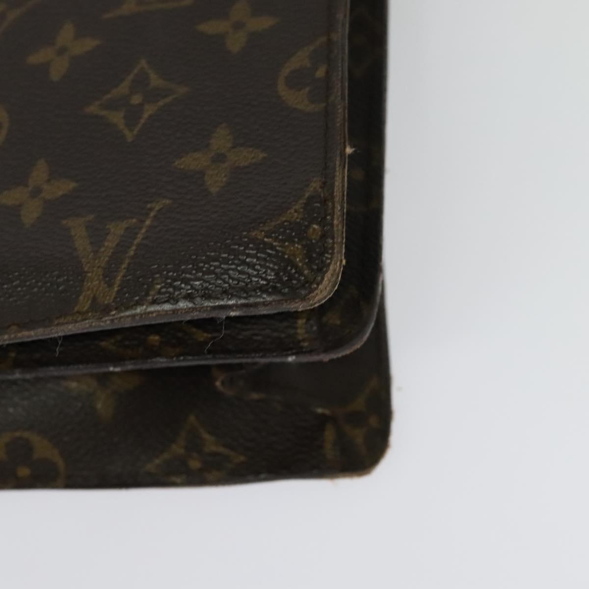 LOUIS VUITTON Monogram Serviette Conseiller Briefcase M53331 LV Auth ep10424