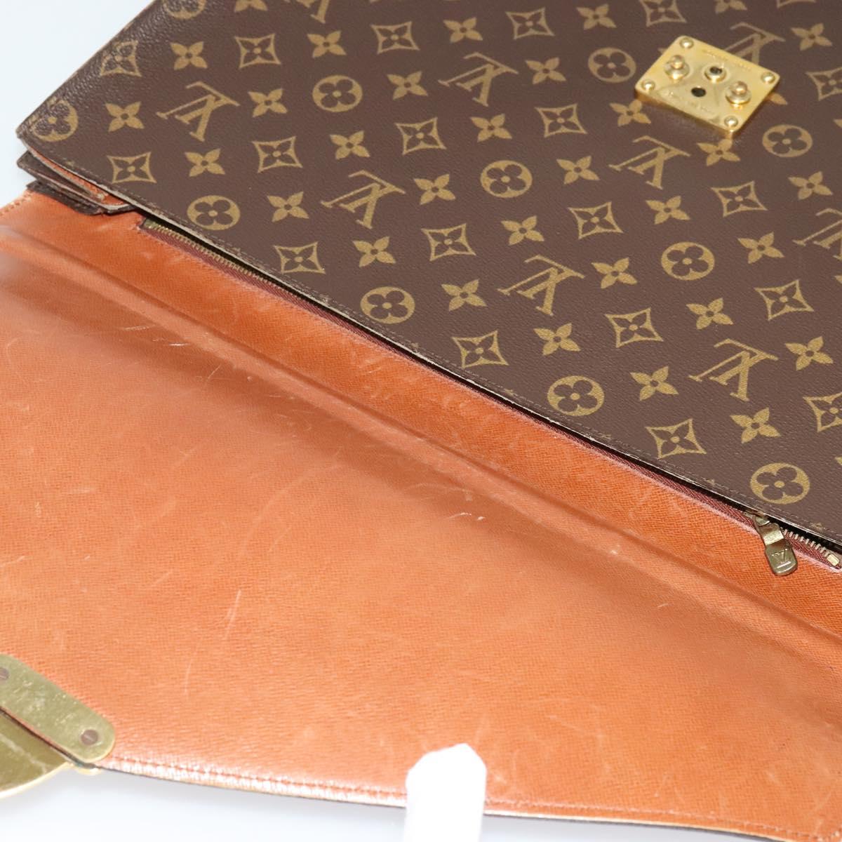 LOUIS VUITTON Monogram Serviette Conseiller Briefcase M53331 LV Auth ep10424