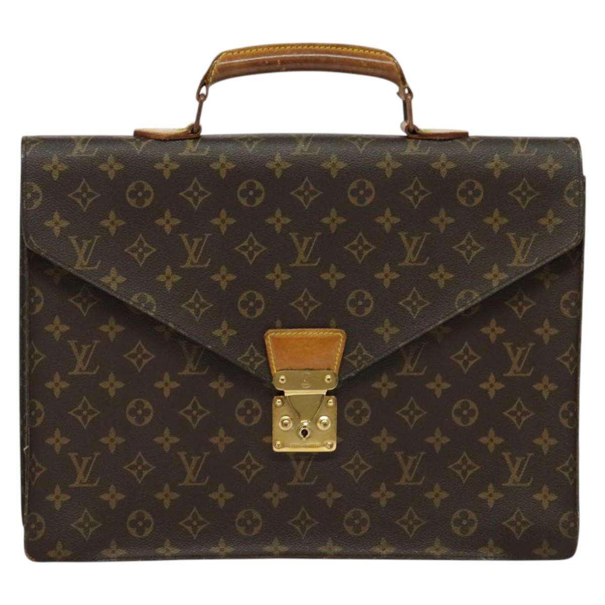 LOUIS VUITTON Monogram Serviette Conseiller Briefcase M53331 LV Auth ep10424