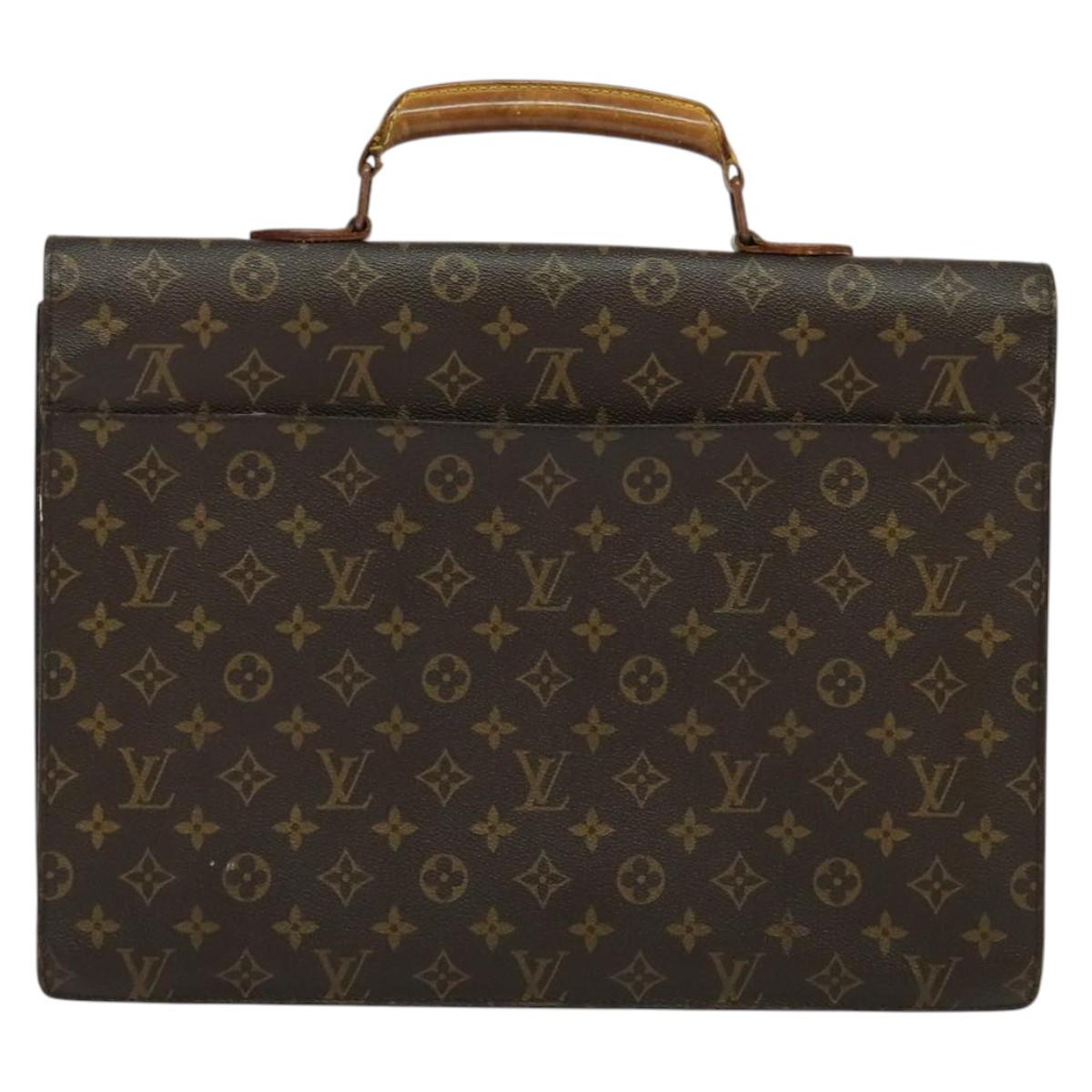 LOUIS VUITTON Monogram Serviette Conseiller Briefcase M53331 LV Auth ep10424
