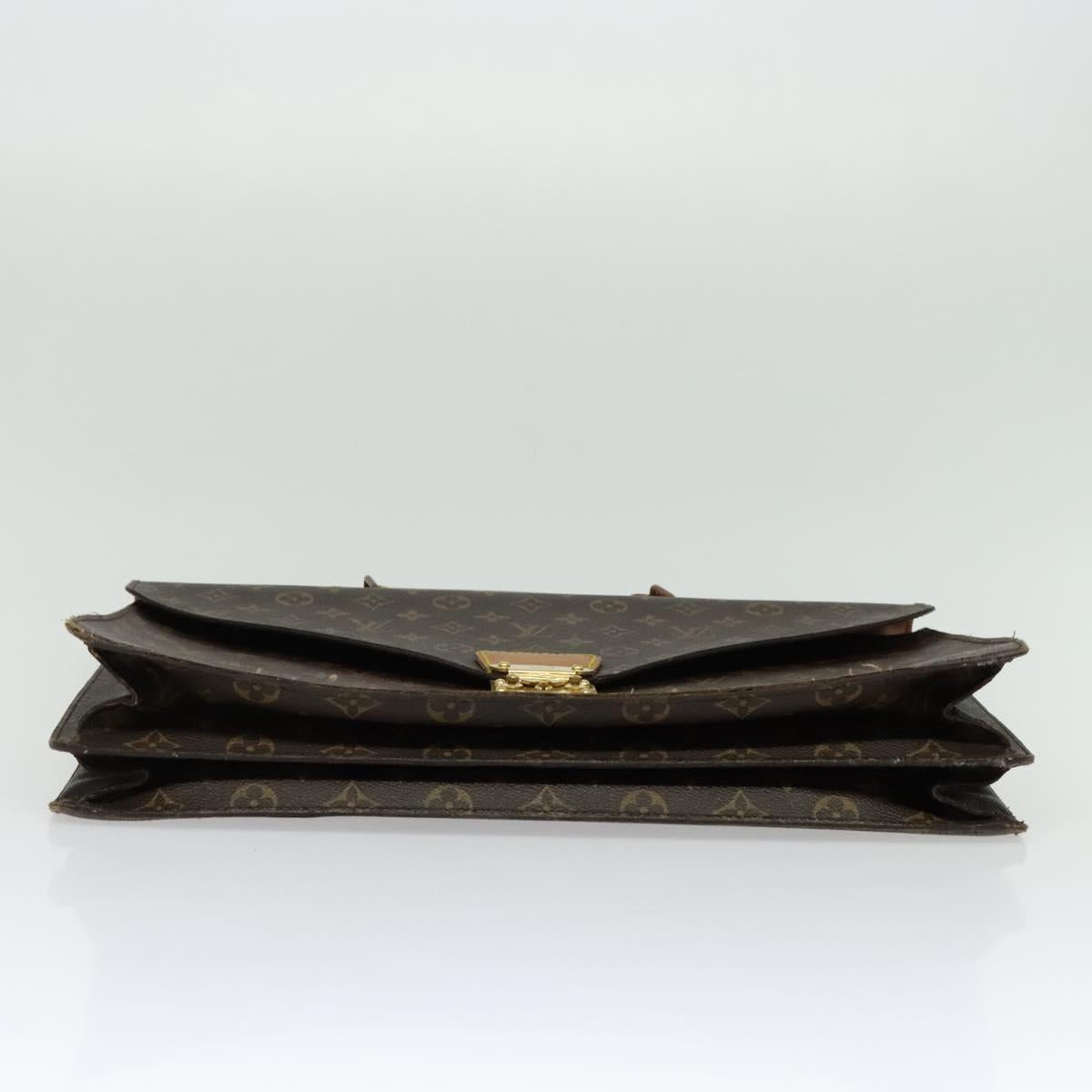 LOUIS VUITTON Monogram Serviette Conseiller Briefcase M53331 LV Auth ep10424