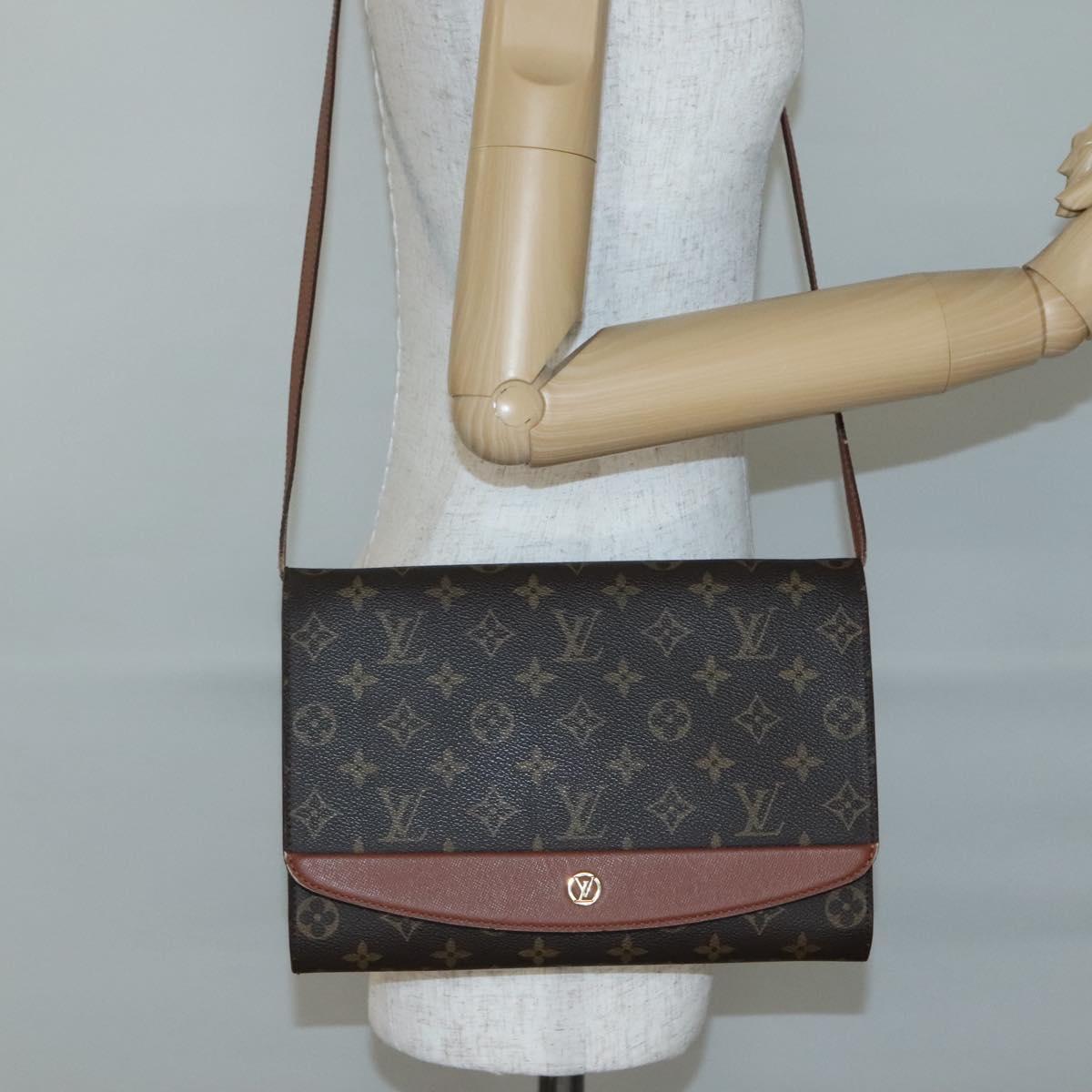 LOUIS VUITTON Monogram Bordeaux 27 Shoulder Bag M51797 LV Auth ep10438