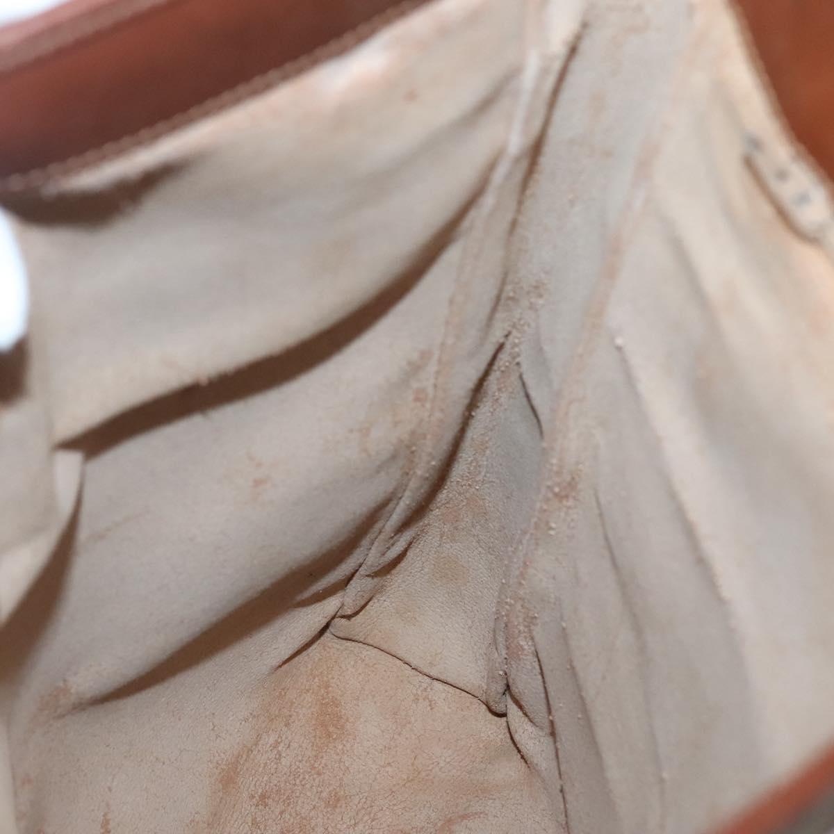 GUCCI Micro GG Supreme Tote Bag PVC Beige Gold 002 37 0035 Auth ep10439
