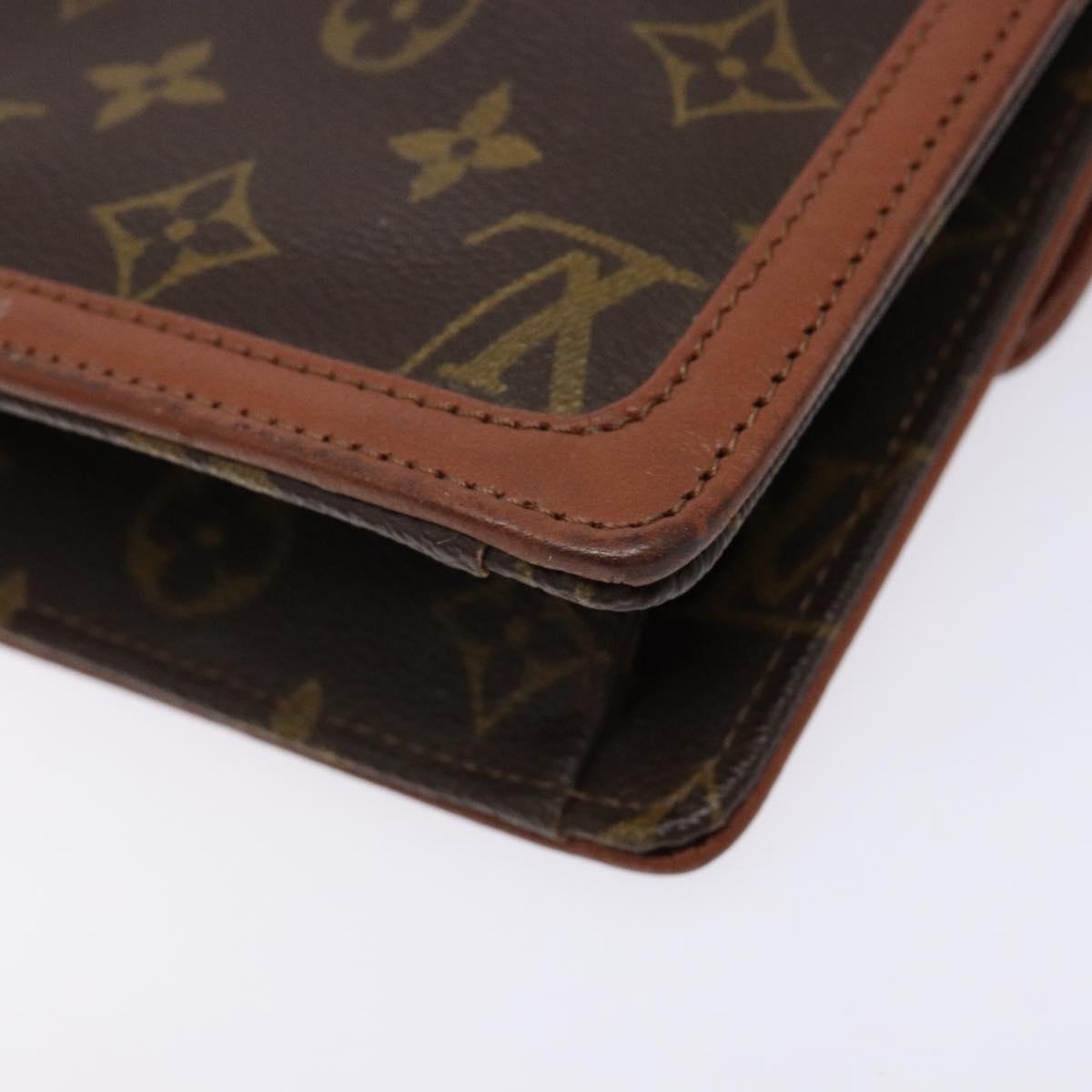 LOUIS VUITTON Monogram Pochette Dam GM Clutch Bag M51810 LV Auth ep10450