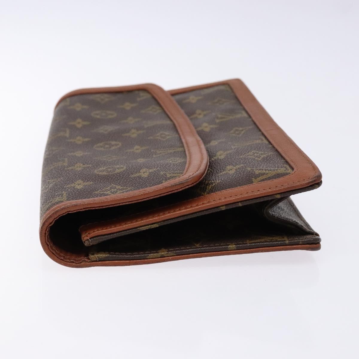 LOUIS VUITTON Monogram Pochette Dam GM Clutch Bag M51810 LV Auth ep10450