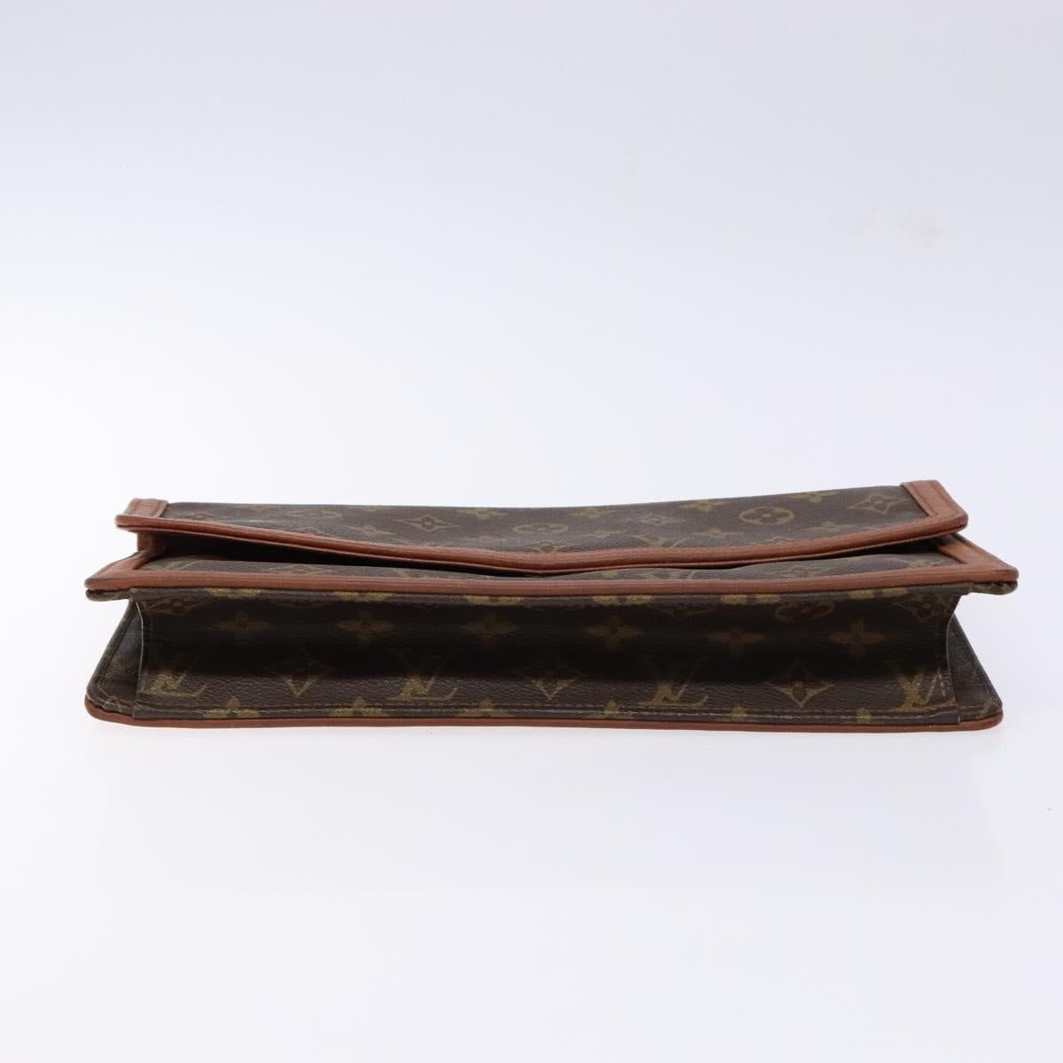 LOUIS VUITTON Monogram Pochette Dam GM Clutch Bag M51810 LV Auth ep10450