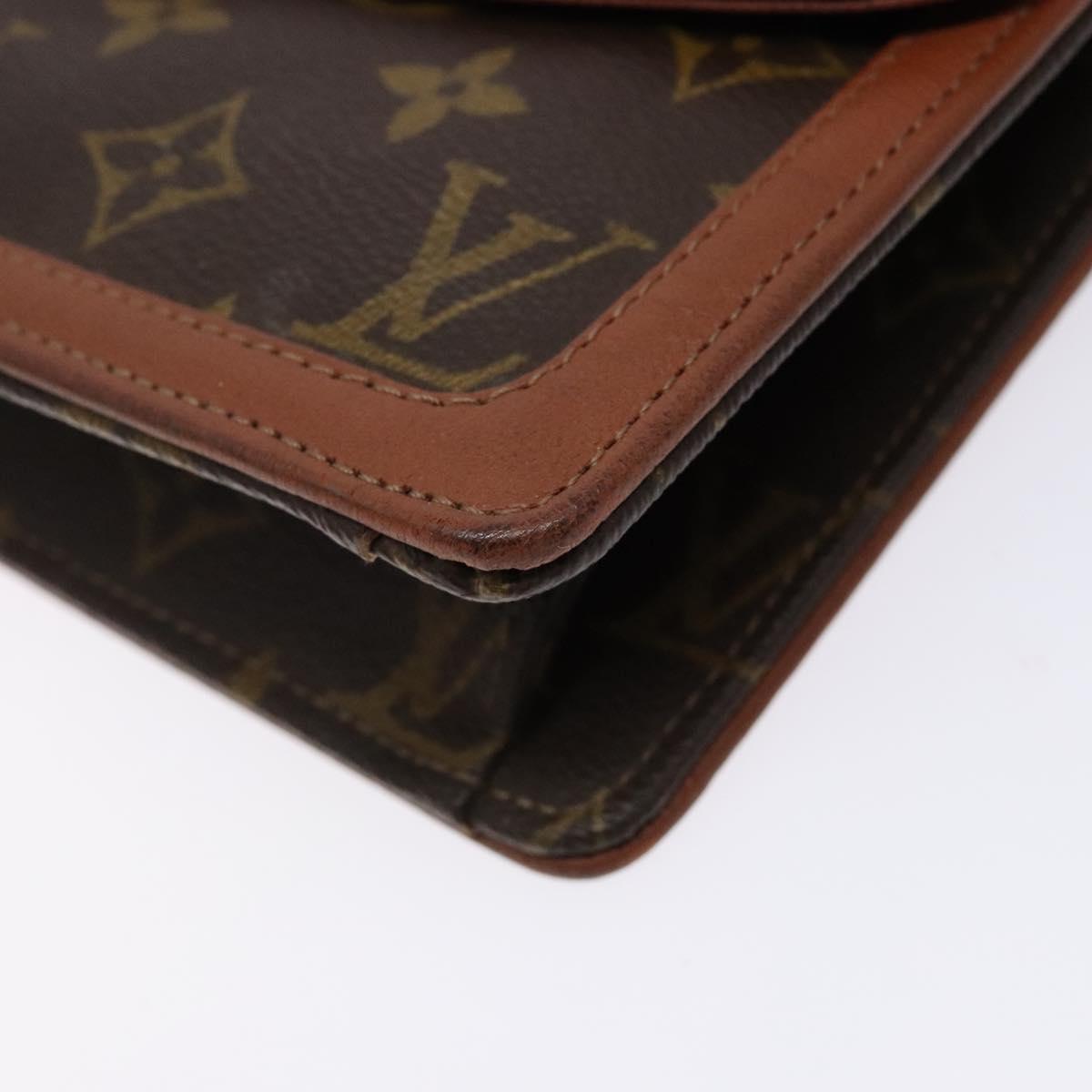 LOUIS VUITTON Monogram Pochette Dam GM Clutch Bag M51810 LV Auth ep10450