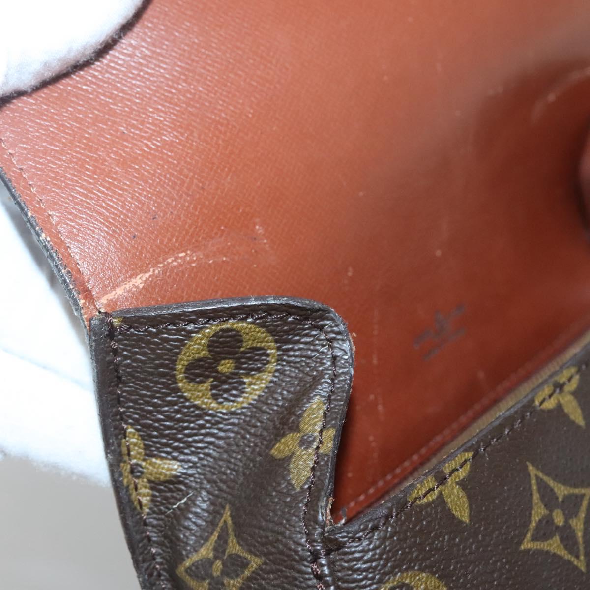 LOUIS VUITTON Monogram Monogram Saint Cloud MM Shoulder Bag M51243 Auth ep10458