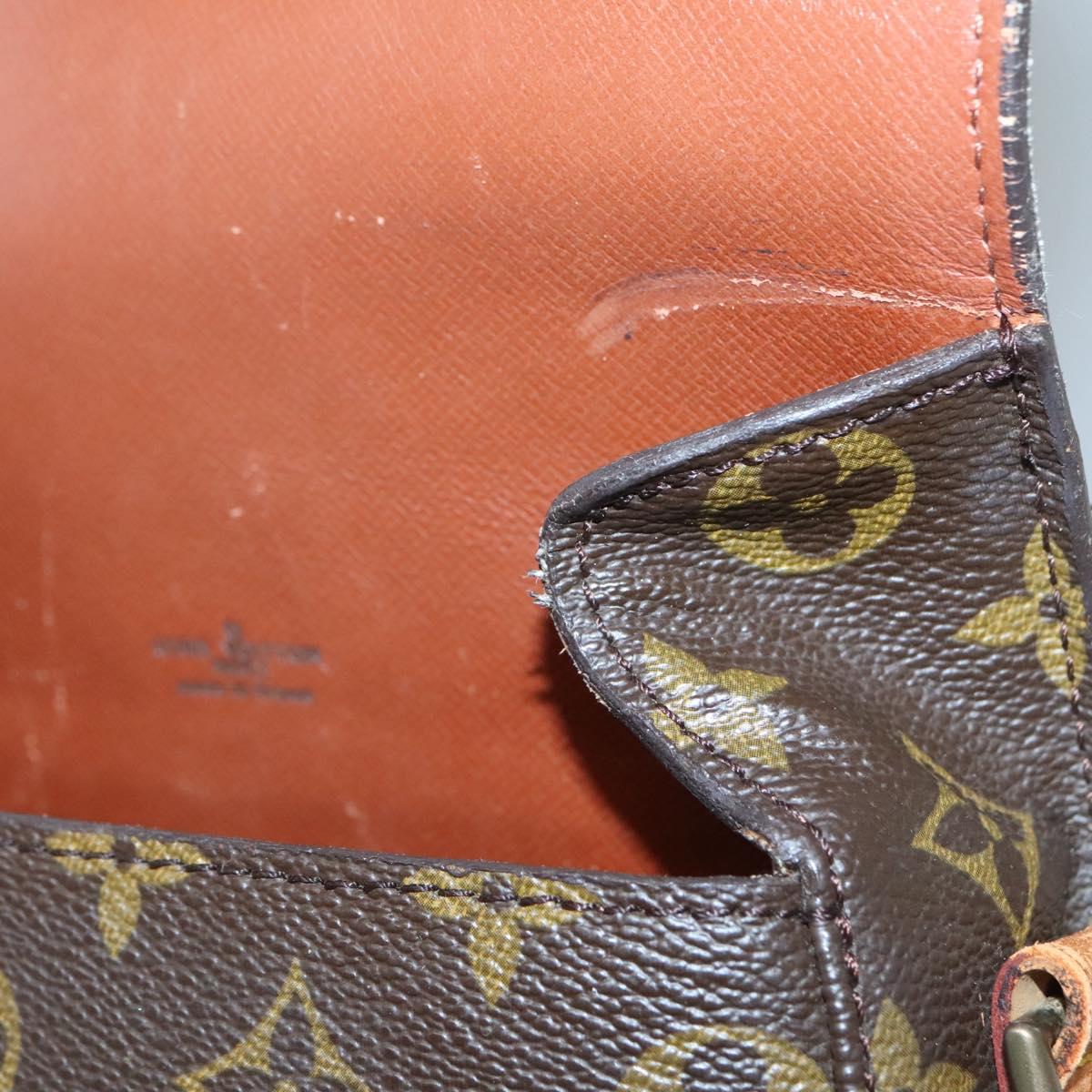 LOUIS VUITTON Monogram Monogram Saint Cloud MM Shoulder Bag M51243 Auth ep10458