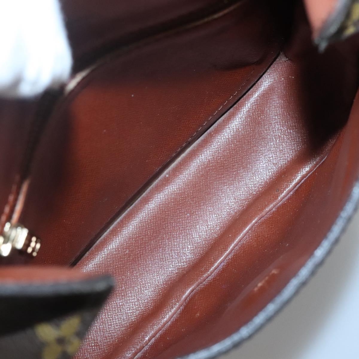 LOUIS VUITTON Monogram Monogram Saint Cloud MM Shoulder Bag M51243 Auth ep10458