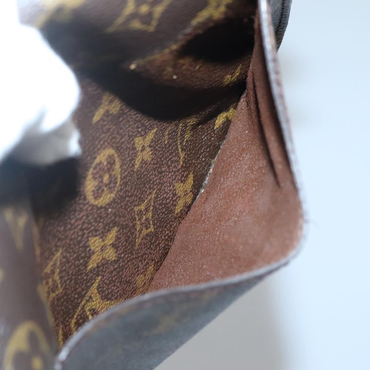 LOUIS VUITTON Monogram Monogram Saint Cloud MM Shoulder Bag M51243 Auth ep10458