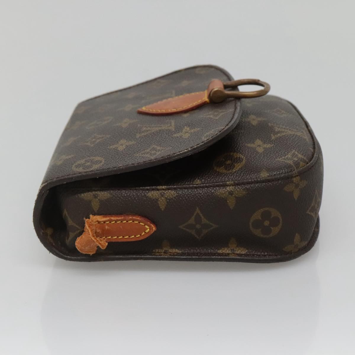 LOUIS VUITTON Monogram Monogram Saint Cloud MM Shoulder Bag M51243 Auth ep10458