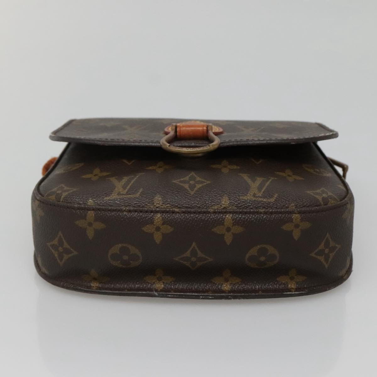 LOUIS VUITTON Monogram Monogram Saint Cloud MM Shoulder Bag M51243 Auth ep10458