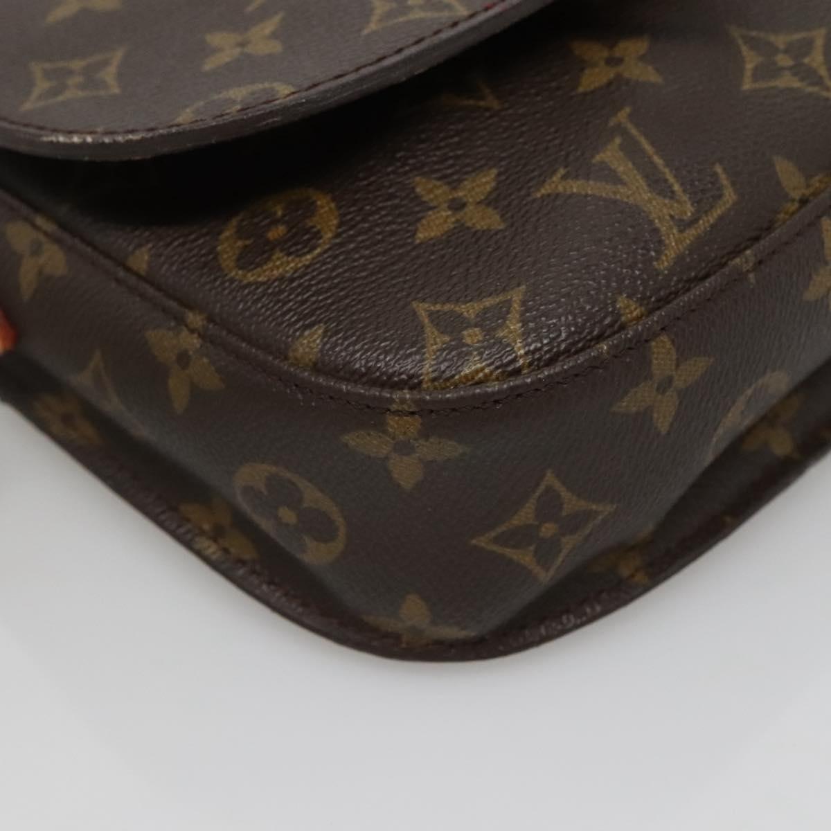 LOUIS VUITTON Monogram Monogram Saint Cloud MM Shoulder Bag M51243 Auth ep10458