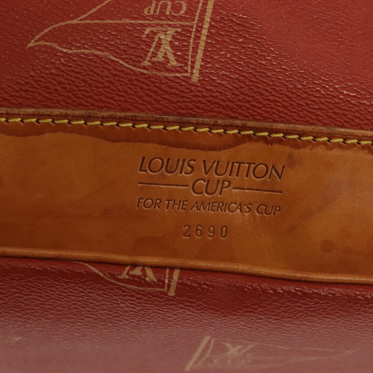 LOUIS VUITTON LV cup Saint Tropez Shoulder Bag Red M80026 LV Auth ep10503