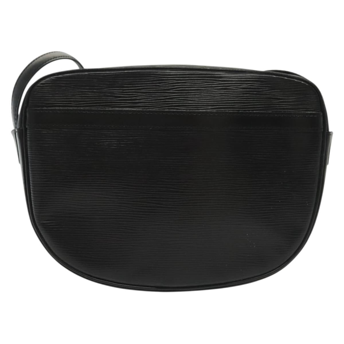 LOUIS VUITTON Epi Jeune Fille MM Shoulder Bag Black M52152 LV Auth ep10520