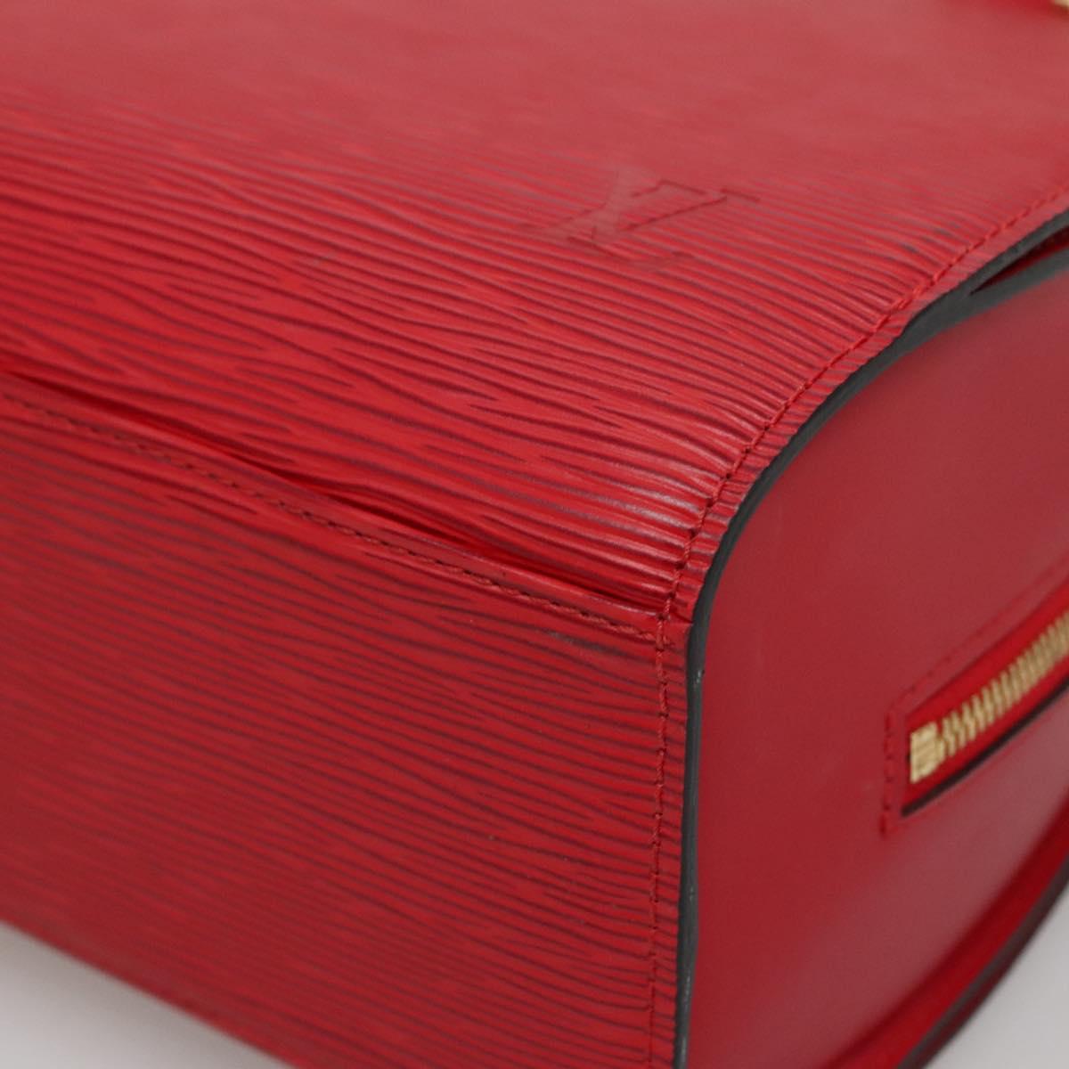 LOUIS VUITTON Epi Pont Neuf Hand Bag Red M52057 LV Auth ep10536