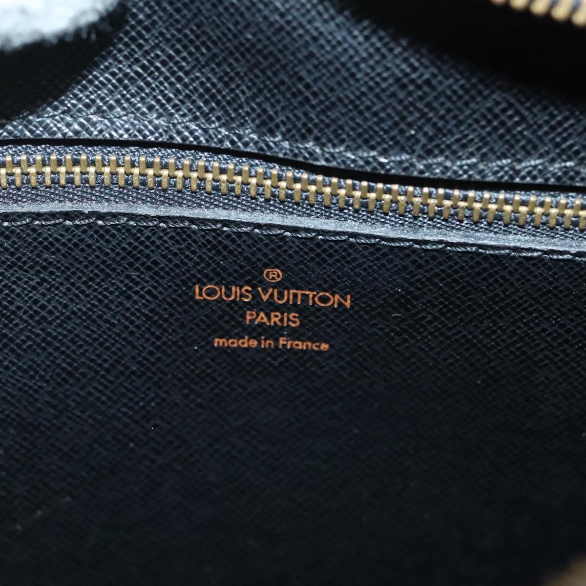 LOUIS VUITTON Epi Jeune Fille MM Shoulder Bag Black M52152 LV Auth ep10540