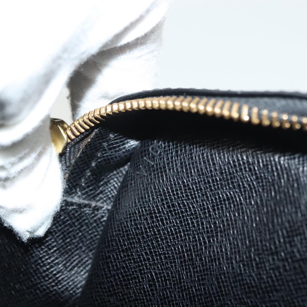 LOUIS VUITTON Epi Jeune Fille MM Shoulder Bag Black M52152 LV Auth ep10540